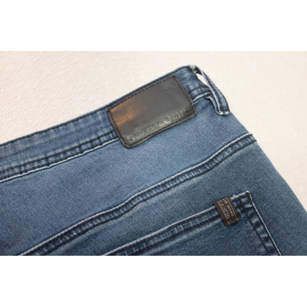 Buffalo David Bitton Axel Jeans Mens 40x30 Blue Slim Stretch Denim Excellent